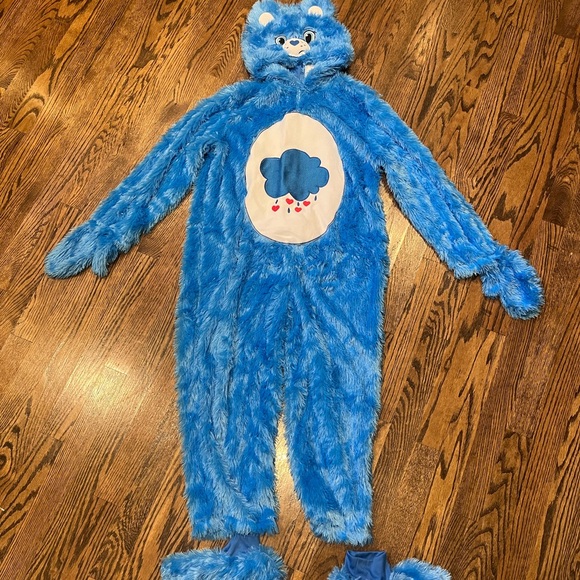 Care Bears Grumpy Bear Kids One Piece Halloween Costume - Picture 1 of 4